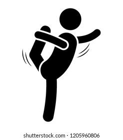Man with yoga poses for flexible poses 