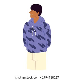 man young portrait isolated icon