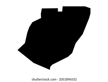 Manafwamanafwa Districtuganda Map Fully Editable Detailed Stock Vector ...