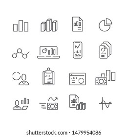 Manage and Business simple icons set,Vector