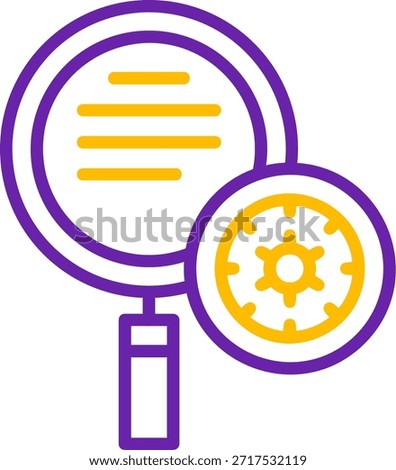 Manage Line Two Color Vector Line Two Color Vector Icon Design Design