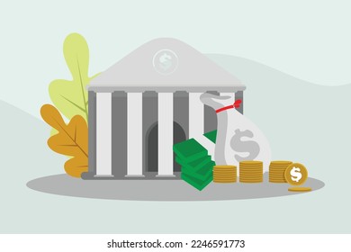 Gestionar plantilla de diseño de dinero, Gestionar vector de dinero