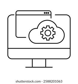 Manage System Files Icon – Secure Document Handling and Cloud Integration