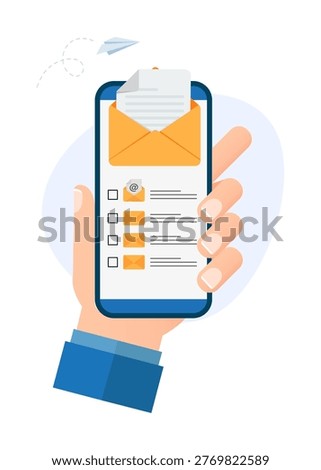 Manage your digital correspondence easily. Organize electronic messages and track incoming mail on your mobile device.
