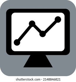 Management analytics, illustration, vector on a white background.