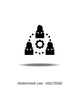 Management / Business Training And Learning Single Icon
