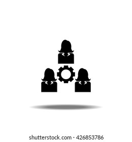 Management / Business Training And Learning Single Icon