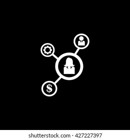 Management / Business Training And Learning Single Icon