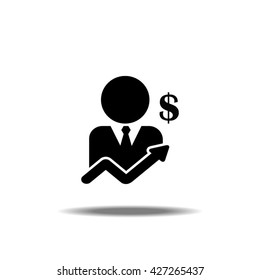 Management / Business Training And Learning Single Icon