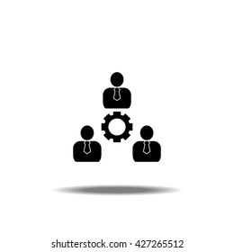 Management / Business Training And Learning Single Icon