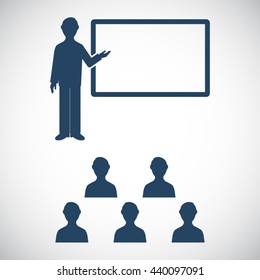 Management / Business Training  /  Learning Single Icon
