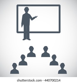 Management / Business Training / Learning Single Icon