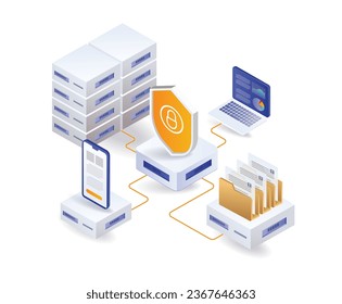 Management of cloud server endpoint data security analysis