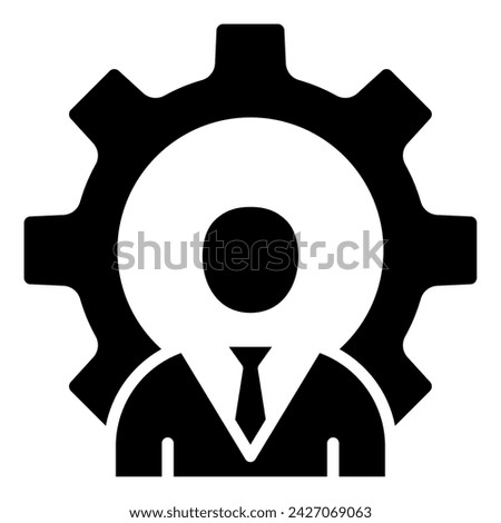 Management Consulting icon line vector illustration