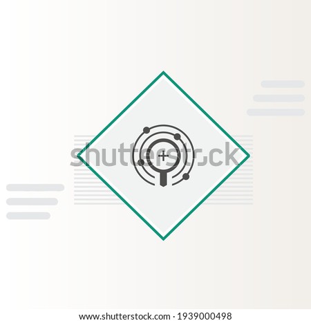 Management detection and response icon