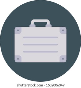 Management Flat icons for baggage  & lugagge 