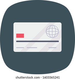 Management Flat icons for  card  & debit