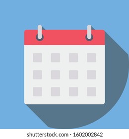 Management Flat icons for date  & month 