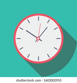 Management Flat icons for time & schedule 