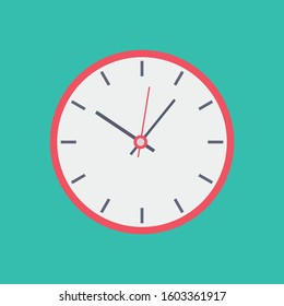 Management Flat icons for time & schedule 