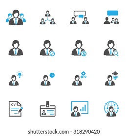 Management and Human Resource Icons