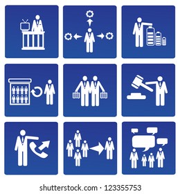 Management, human resources, business persons,Vector