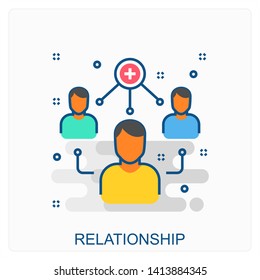 Management and Human Resources Icon Concept