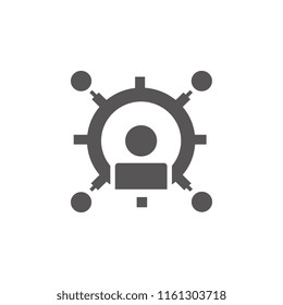 management icon cog