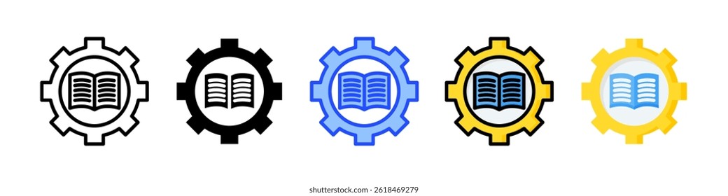 Management Icon Collection With Multiple Styles