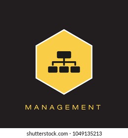 Management Icon Concept
