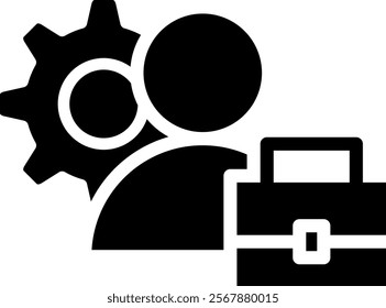 Management Icon Element For Design