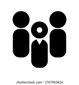 management  icon or logo isolated sign symbol vector illustration - high quality black style vector icons
