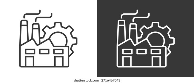 Conjunto De Iconos De Gestión Colección De Vector Aislado En Blanco Y Negro