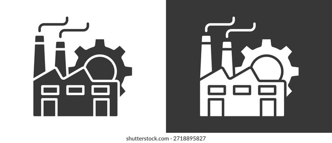 Conjunto De Iconos De Gestión Colección De Vector Aislado En Blanco Y Negro