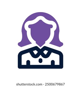 management icon. vector dual tone icon for your website, mobile, presentation, and logo design.