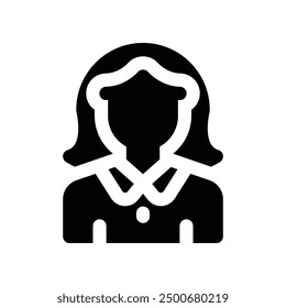 management icon. vector glyph icon for your website, mobile, presentation, and logo design.