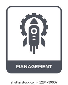 management icon vector on white background, management trendy filled icons from Startup stategy and success collection, management vector illustration