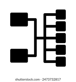 Management Icon Vector Symbol Design Illustration