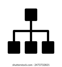 Management Icon Vector Symbol Design Illustration