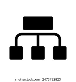 Management Icon Vector Symbol Design Illustration