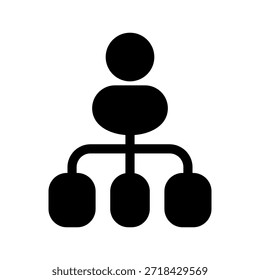 Icono de administración Ilustración de diseño de símbolo de Vector