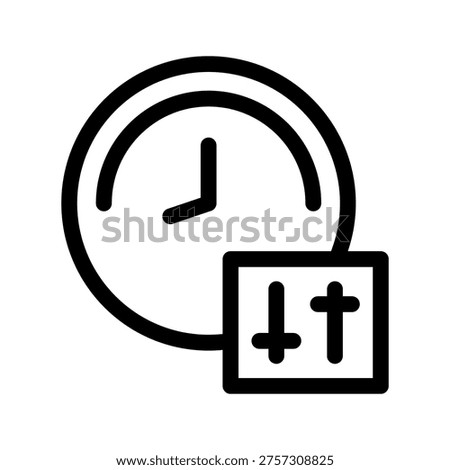 Management Icon Vector Symbol Design Illustration