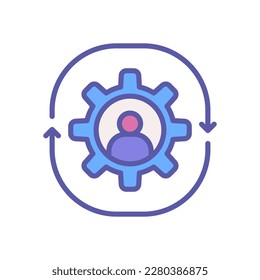 management icon for your website design, logo, app, UI.