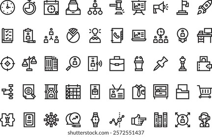 Management icons High-Quality Vector Icons Collection with Editable Stroke. Ideal for Professional and Creative Projects.