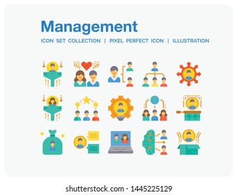 Management
Icons Set. UI Pixel Perfect Well-crafted Vector Thin Line Icons. The illustrations are a vector.