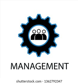 management icon,vector best flat icon.
