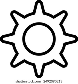 management line icon illustration vector