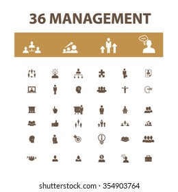 management, partners, human resources, avatar, community  icons, signs vector concept set for infographics, mobile, website, application
