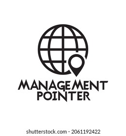 management pointer icon , development icon