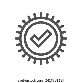 Management related icon outline and linear vector.